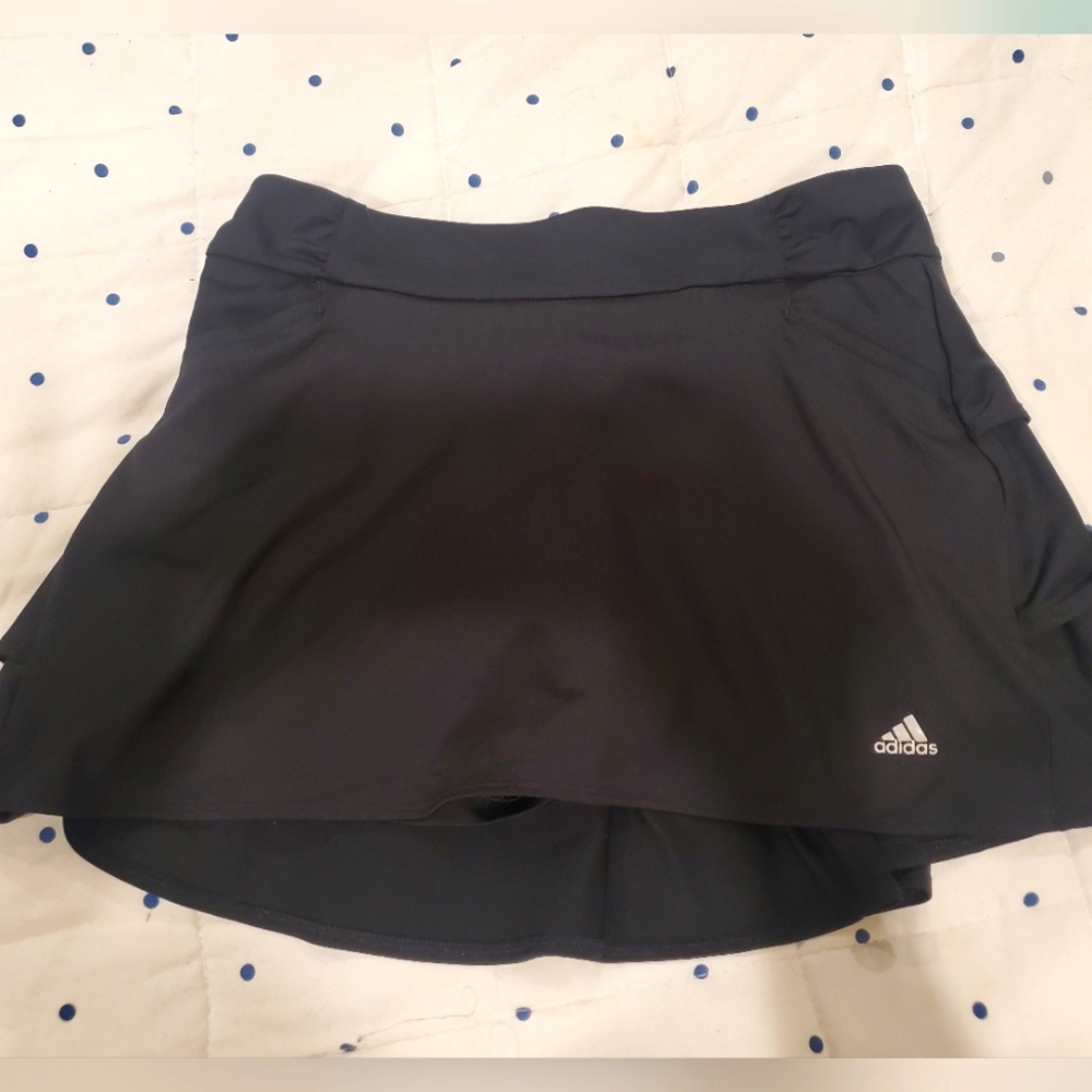 Girls Adidas Golf Tennis Ruffle Skirt